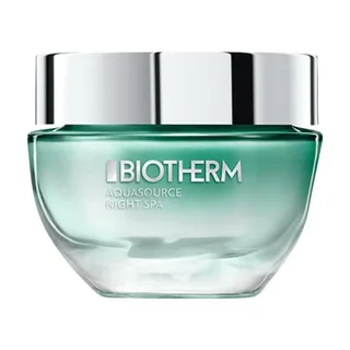 Aquasource Night Spa Cream - Hydraterende Nachtcrème Voor Vrouwen - Gezichtsmasker - Glycerine fra Biotherm i 50 ml – produktbillede 2 af 2