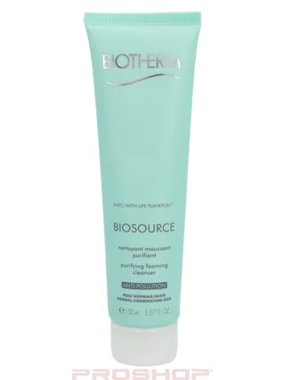 Biosource Purifying Foaming Cleanser: Biosource Zuiverende Schuimende Reiniger fra Biotherm – produktbillede 1 af 3