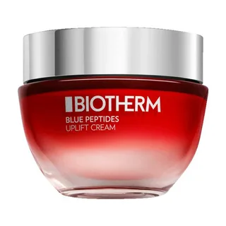 Blue Peptides Uplift Cream - Anti Aging Gezichtscrème - Voor vrouwen - Voor een zichtbaar verstevigde en gelifte huid - Collageen Peptiden - Hyaluronzuur fra Biotherm i 50 ml – produktbillede 2 af 2