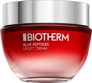 Blue Peptides Uplift Cream - Anti Aging Gezichtscrème - Voor vrouwen - Voor een zichtbaar verstevigde en gelifte huid - Collageen Peptiden - Hyaluronzuur fra Biotherm i 50 ml – produktbillede 1 af 2