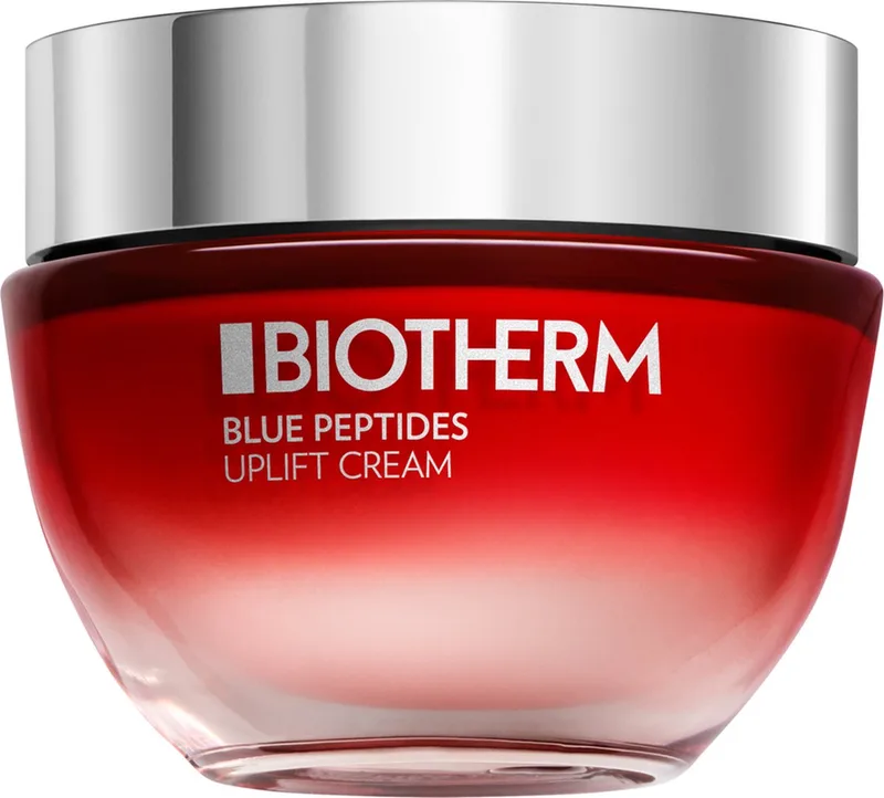 Blue Peptides Uplift Cream - Anti Aging Gezichtscrème - Voor vrouwen - Voor een zichtbaar verstevigde en gelifte huid - Collageen Peptiden - Hyaluronzuur fra Biotherm i 50 ml – produktbillede 1 af 2