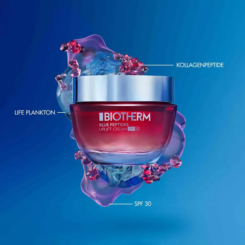 Blue Peptides Uplift Cream SPF30 Gezichtscrème von Biotherm in 50 ml – Produktfoto 3 von 4