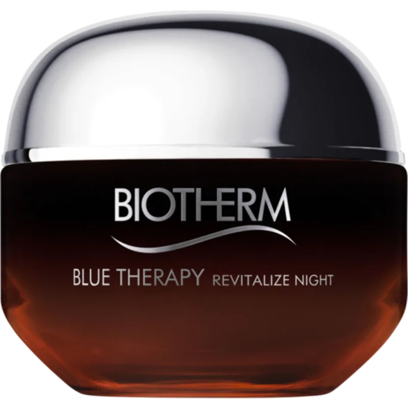 Blue Therapy Amber Algae Revitalize Anti-Aging Nachtcrème - Anti-huidveroudering fra Biotherm i 50 ml – produktbillede 3 af 3