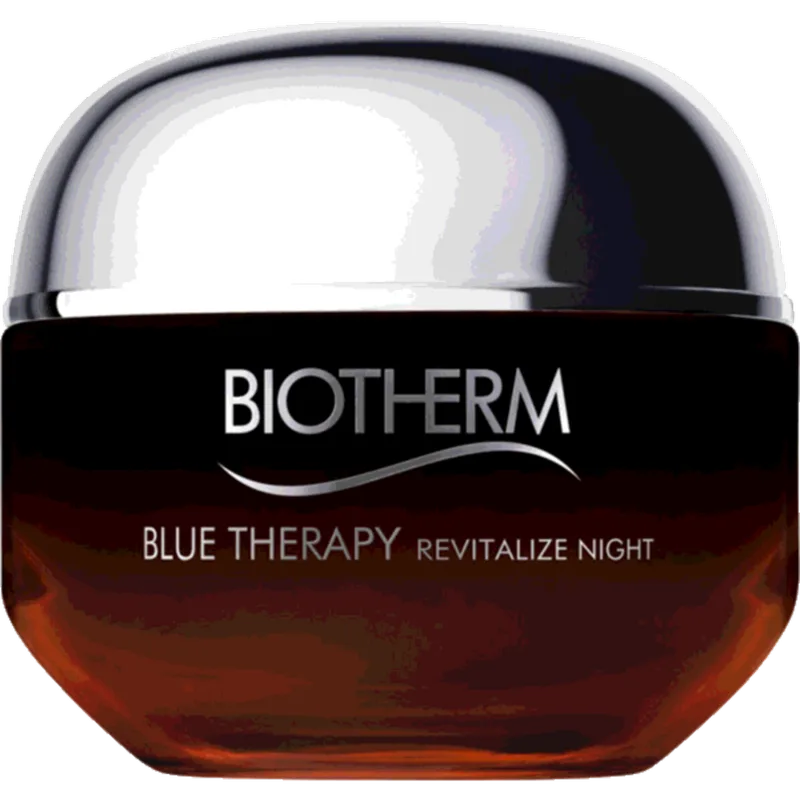 Blue Therapy Amber Algae Revitalize Anti-Aging Nachtcrème - Anti-huidveroudering fra Biotherm i 50 ml – produktbillede 2 af 3