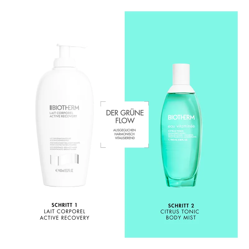 Body Mist – Eau Vitaminée Citrus Tonic – Verfrissende Citrus Body Mist – Noten van Citroenspritz, Rabarber, Kiwi & White Musk fra Biotherm i 100 ml – produktbillede 3 af 4