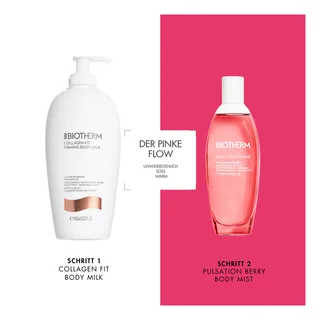 Body Mist – Eau Vitaminée Pulsation Berry – Verfrissende Fruitige Bodymist – Noten van Framboos, Bergamot, Sinaasappelolie & Cederhout fra Biotherm i 100 ml – produktbillede 3 af 4