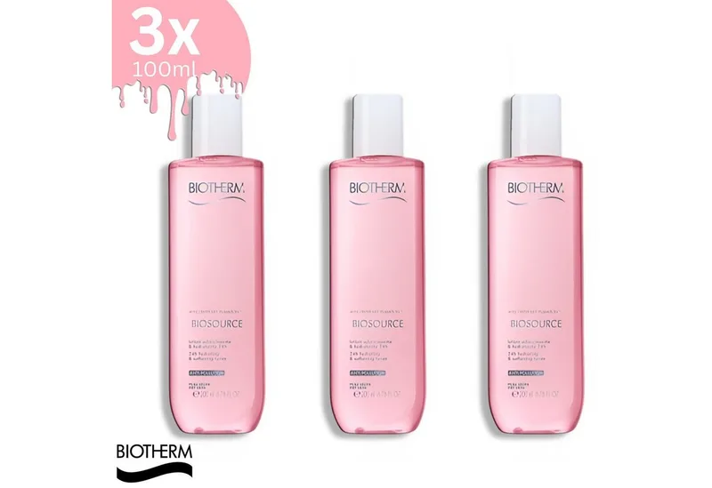 Gesichtslotion Biosource 3x100ml Pack, Face Lotion Pflege Kosmetik Beauty von Biotherm – Produktfoto