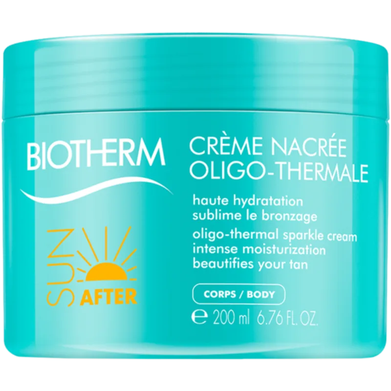 Oligo Thermale Aftersun - Hydraterende Bodylotion - Verzacht en kalmeert de huid - Glycerine - Panthenol - Plantaardige Oliën fra Biotherm i 200 ml – produktbillede 2 af 3
