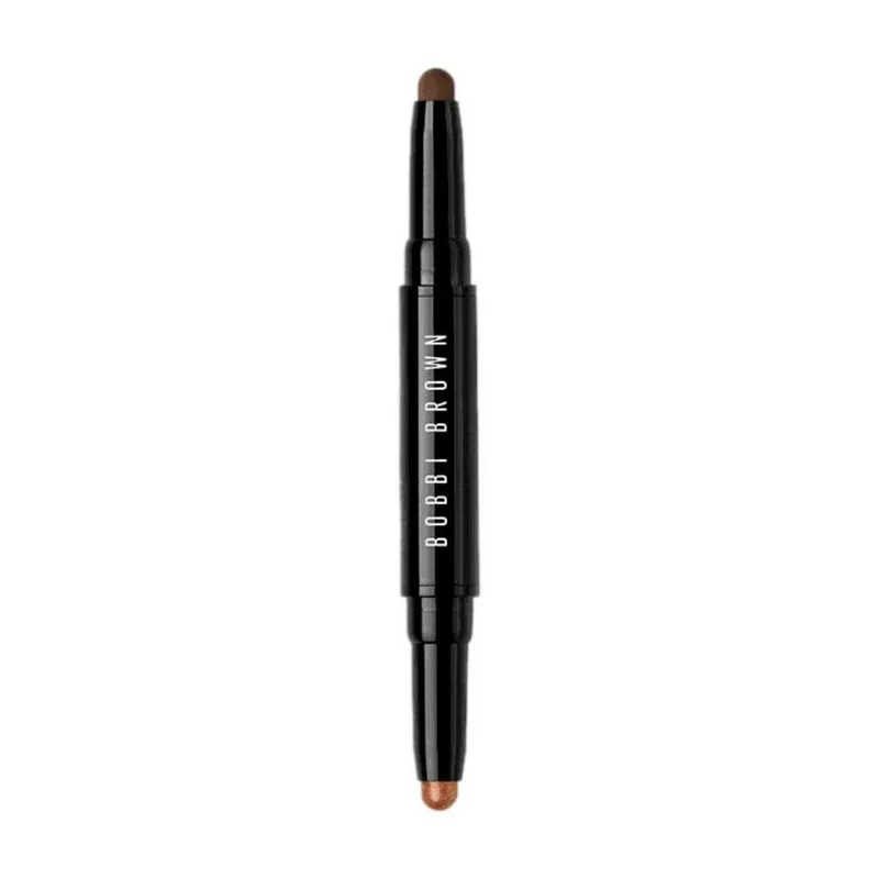 Dual-Ended Long-Wear Cream Shadow Stick by Bobbi Brown in 01-Milk Chocolate, Midnight Brown – product photo
