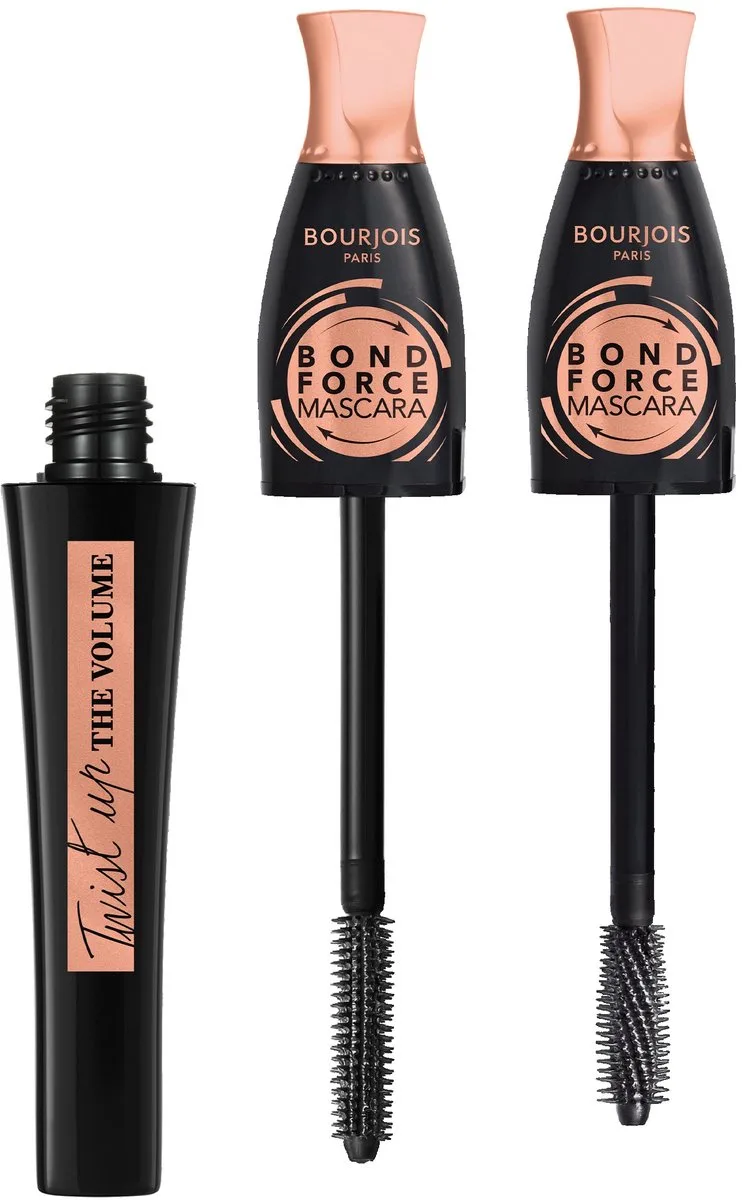 BJS Twist up Volume Mascara 8 ML von Bourjois in 01 Black – Produktfoto