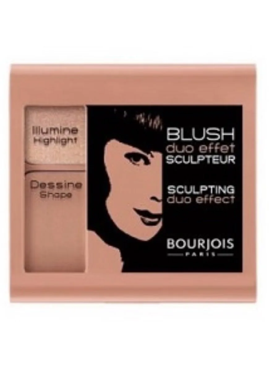 Blush Duo Effet Sculpteur 04 de Bourjois en Medium dark – photo du produit