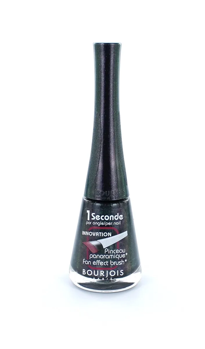 Bourjois 1 Seconde Nagellak - 24 Black Carbon van Bourjois in Zwart – productfoto