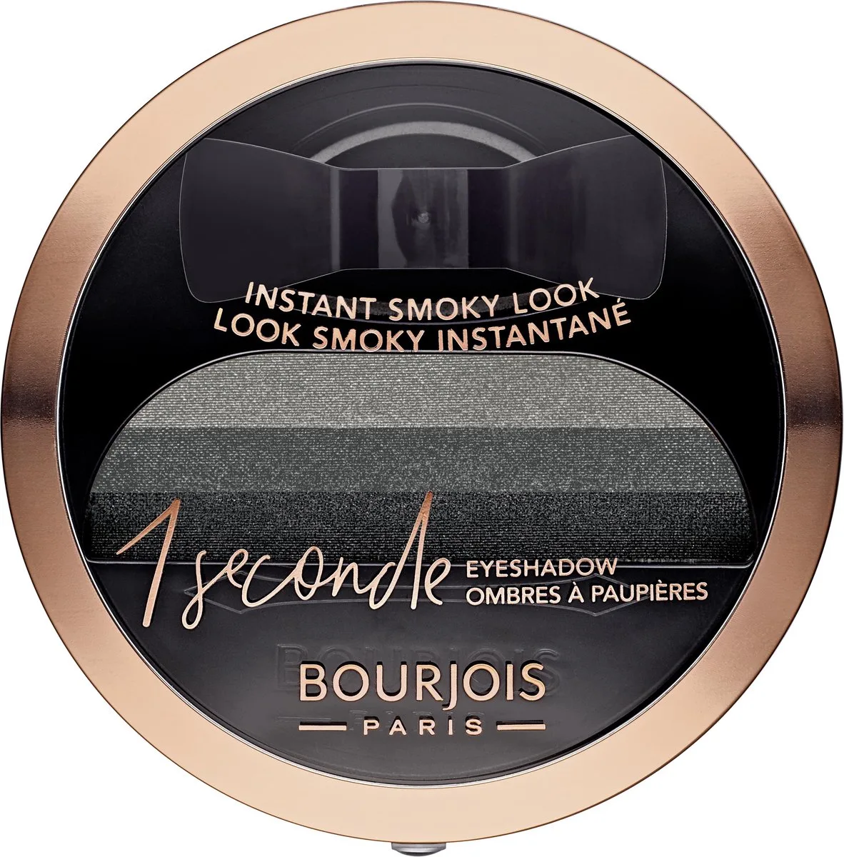 Bourjois 1 Seconde Oogschaduw - 01 Black on Track von Bourjois in 01 Black on Track – Produktfoto
