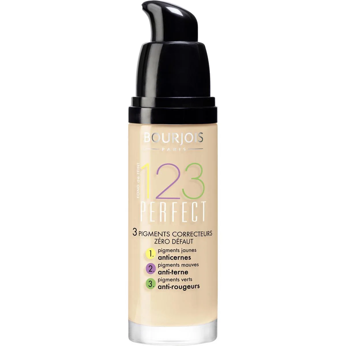 Bourjois 123 Perfect Foundation - 52 Vanille van Bourjois in 52 Vanille – productfoto