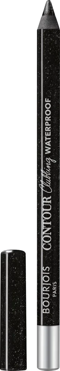 Contour Clubbing Waterproof Oogpotlood - 55 - 1.2 gr de Bourjois en Ultra Black Glitter – photo du produit