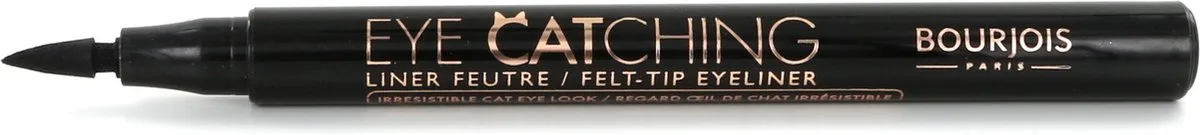 EYECATCHING FELT-TIP EYELINER fra Bourjois i Sort – produktbillede