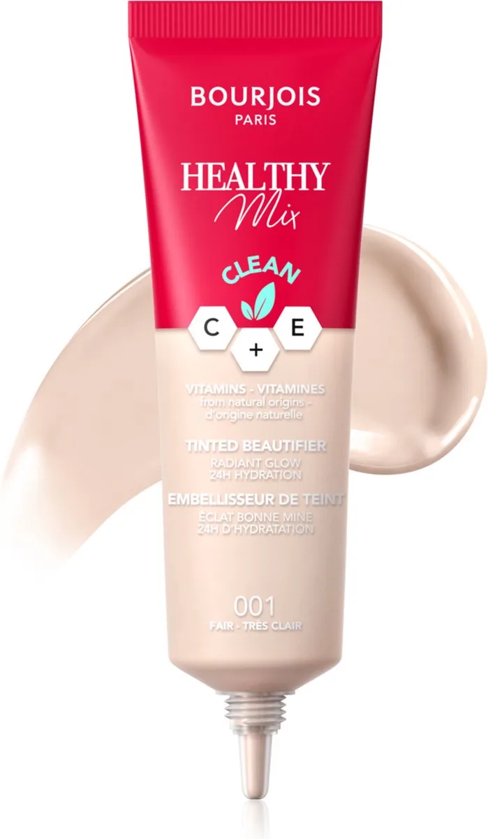 Healthy Mix Clean Tinted Beautifier Foundation 001 Fair de Bourjois en 001 fair – photo du produit