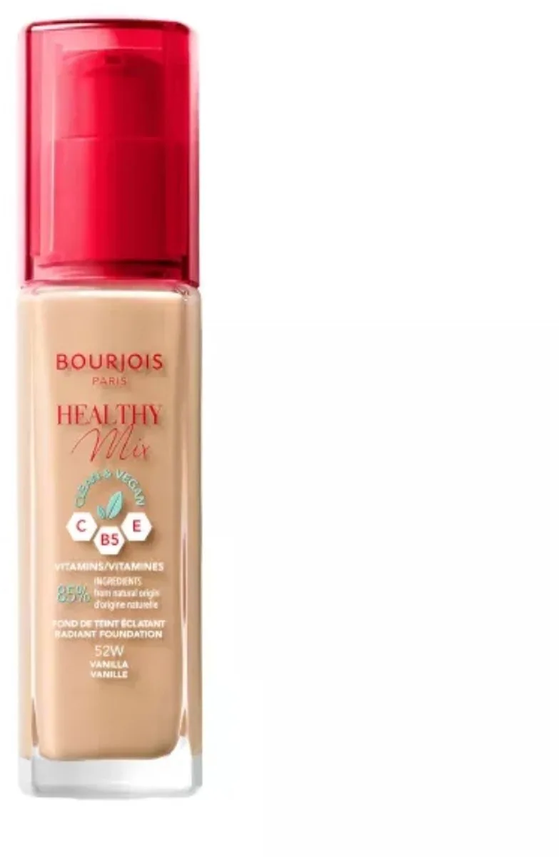 Healthy Mix Clean Vegan Foundation 052 Vanilla by Bourjois in 052 Vanilla – product photo