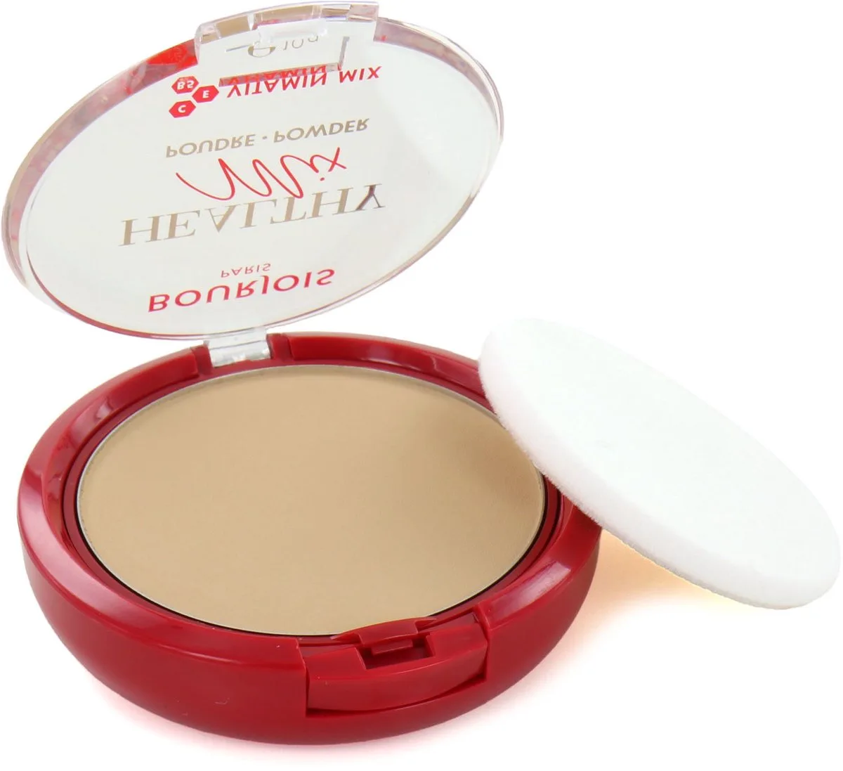 Healthy Mix Compact Poeder - 04 Golden Beige van Bourjois in 04 Golden Beige – productfoto