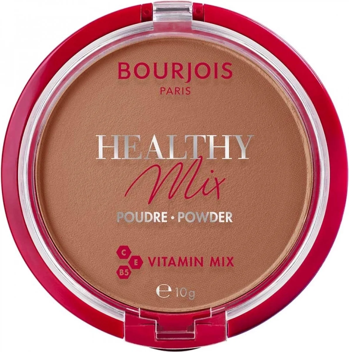 Healthy Mix Compact Poeder - 08 van Bourjois in Cappuccino – productfoto
