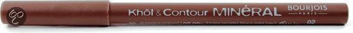 Khol&Contour Mineral Oogpotlood – 02 Brun ecorce von Bourjois in 02 Brun ecorce – Produktfoto