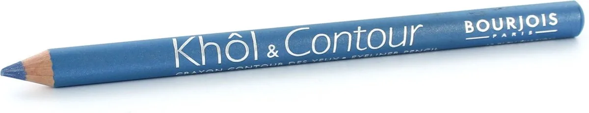 Khol & Contour Oogpotlood - 12 Bleu Invasion de Bourjois en 12 Bleu Évasion – photo du produit