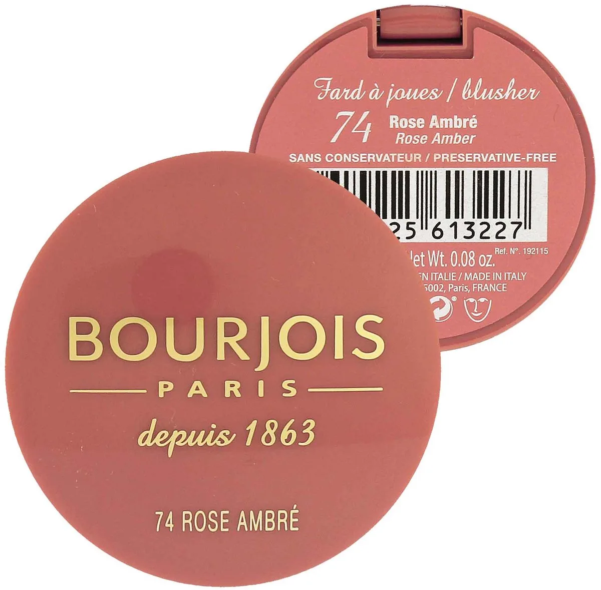 Little Round Pot Blush - 74 Rose Ambre de Bourjois en 74 Rose Ambre – photo du produit