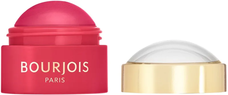 Little Round Pot Cream Blush, 04 Sunbeam, Kan in meerdere laagjes worden aangebracht, Blijft de hele dag zitten, Zachte, vervaagbare formule, Natuurlijke blos, 8,5 g de Bourjois en 03 Berry – photo du produit