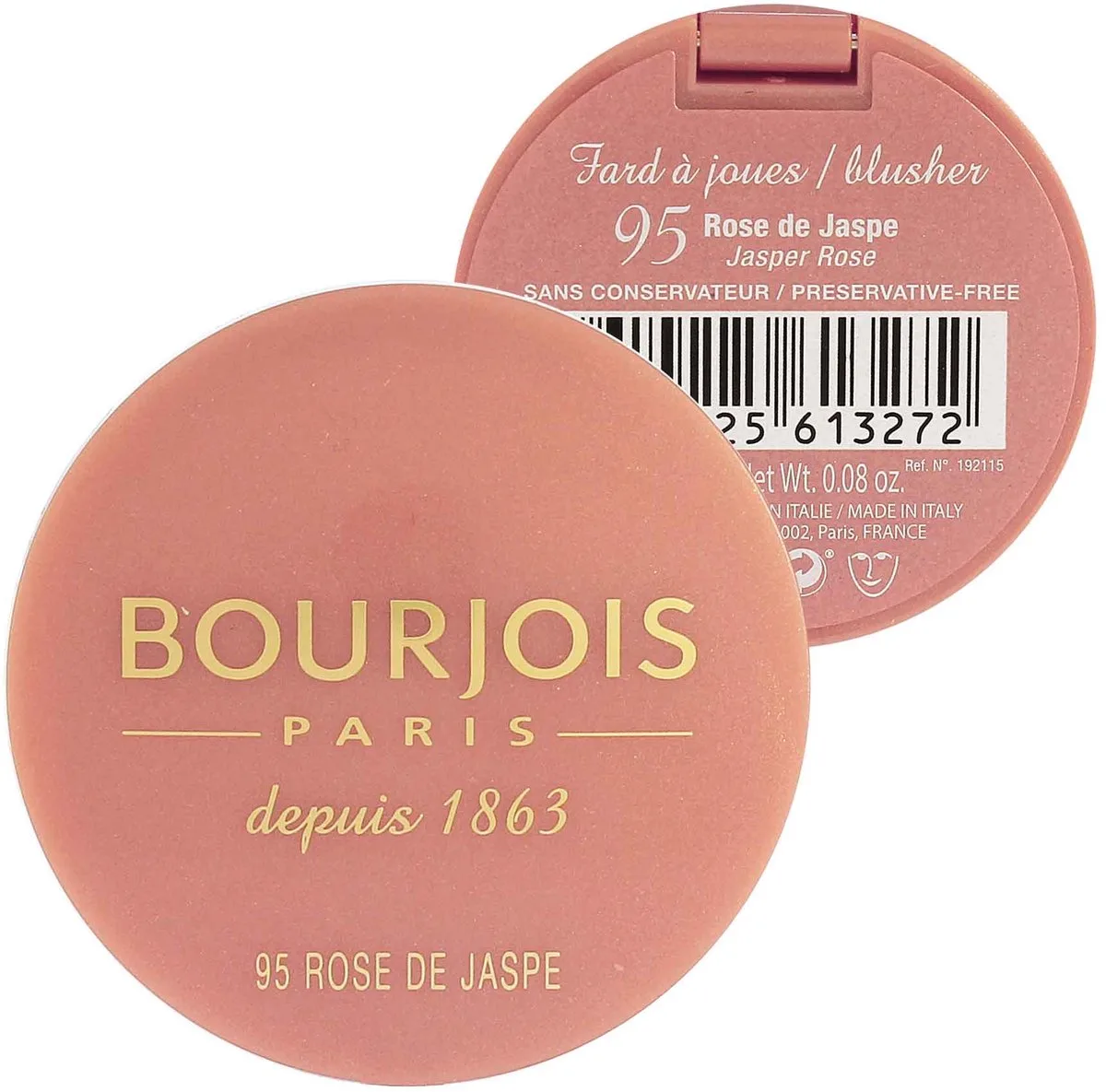 Little Rount Pot Blush 095 Rose De Jaspe van Bourjois in 095 rose de jaspe – productfoto