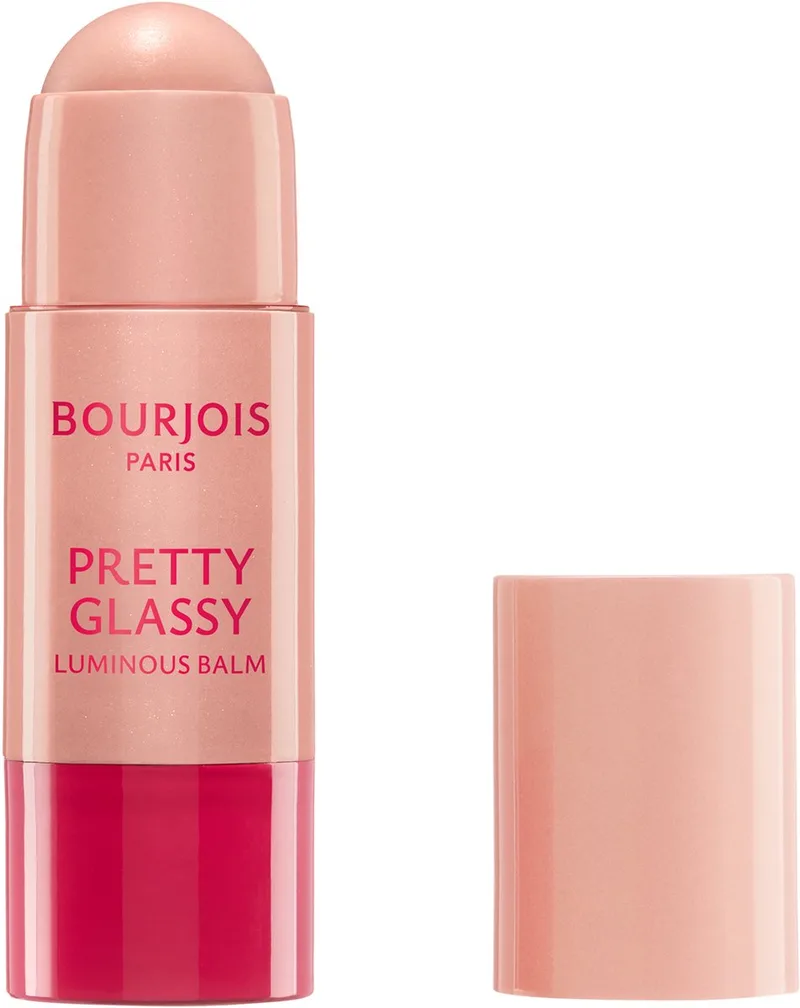 Pretty Glassy, Heldere balsem, Moeiteloos glazig ‘glow’-effect, Verhelderende balsem, Stralende huid, 5 g de Bourjois en Beige Bliss – photo du produit