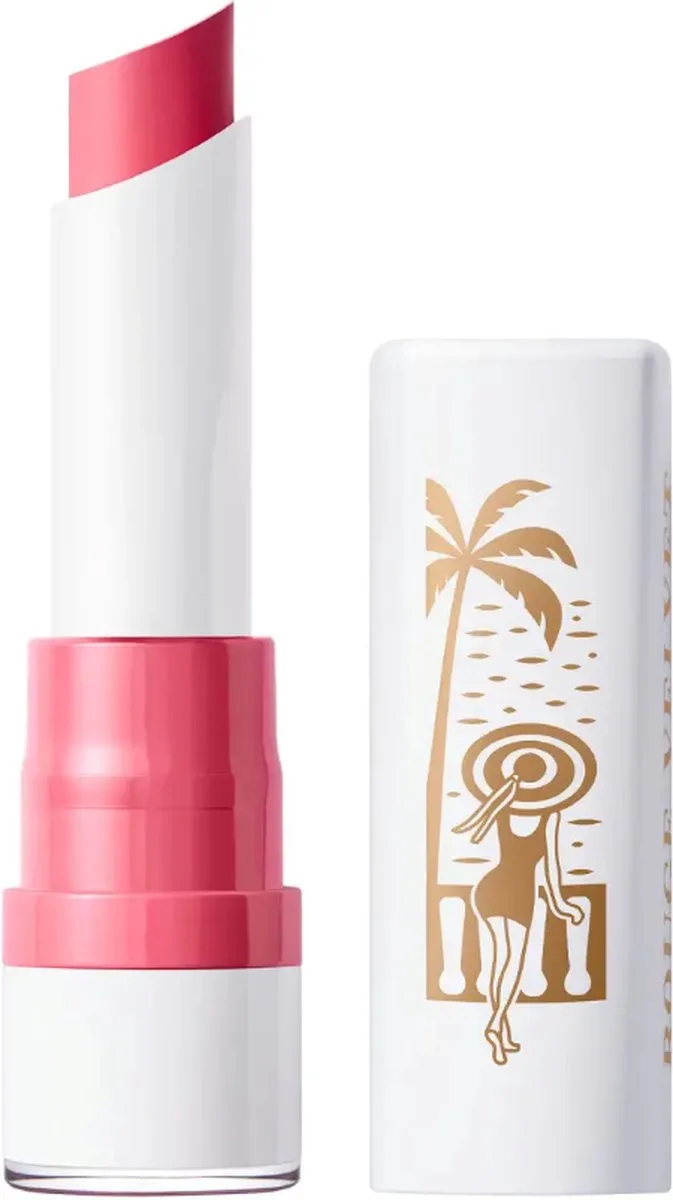 Rouge Velvet French Riviera Lipstick - 03 Hippink Chic van Bourjois in Roze – productfoto