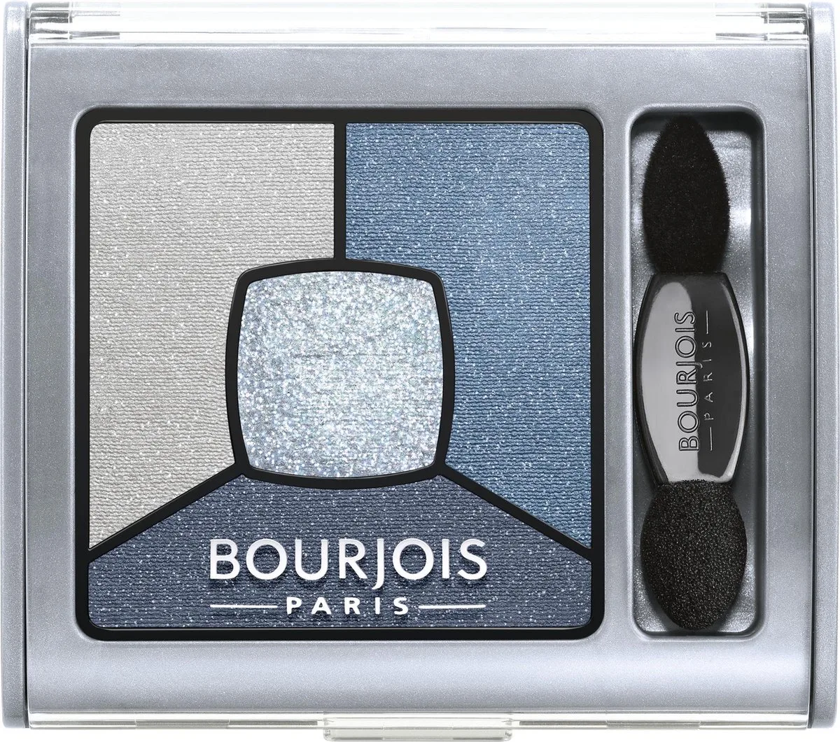 Smoky Stories Quatuor Oogschaduw - 11 E-Blue-Issant fra Bourjois i 11 E-blue-issant – produktbillede