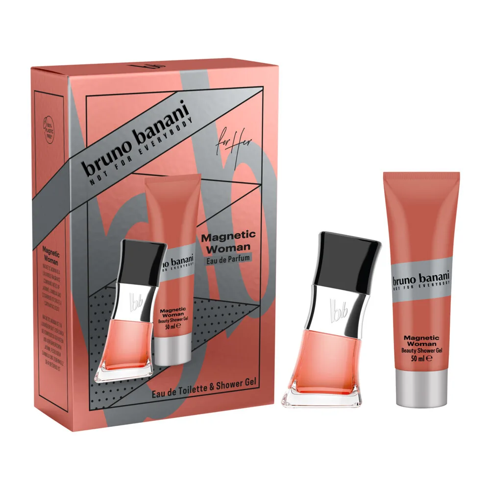 B.Banani Magnetic Woman EdP 30ml + SG 50ml von Bruno Banani – Produktfoto