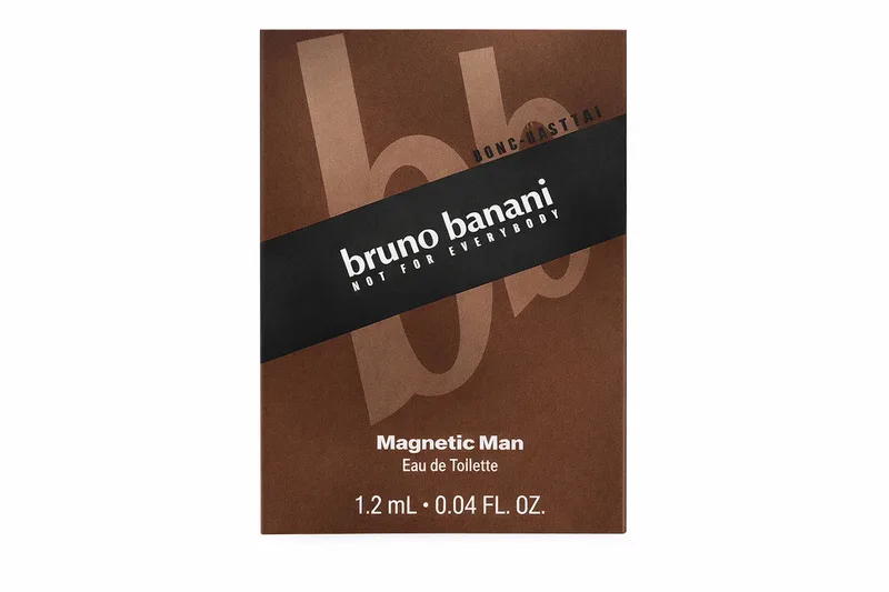 Magnetic Man Mini Flesje - heren eau de toilette von Bruno Banani in 1,2 ml – Produktfoto