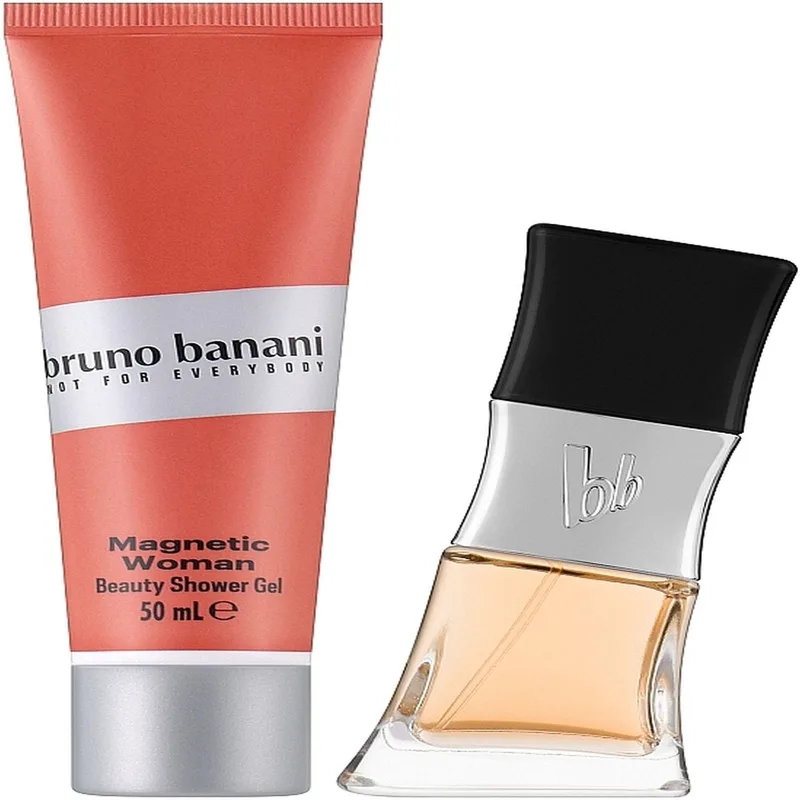 Magnetic Woman Gift Set Eau De Parfum (edp) 30 Ml + Shower Gel 50 Ml fra Bruno Banani – produktbillede