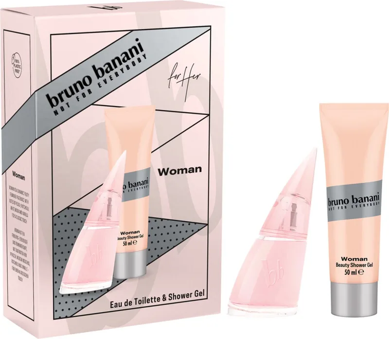 Woman Geschenkset Eau de Toilette 30 ml + Showergel 50 ml 1 set von Bruno Banani – Produktfoto