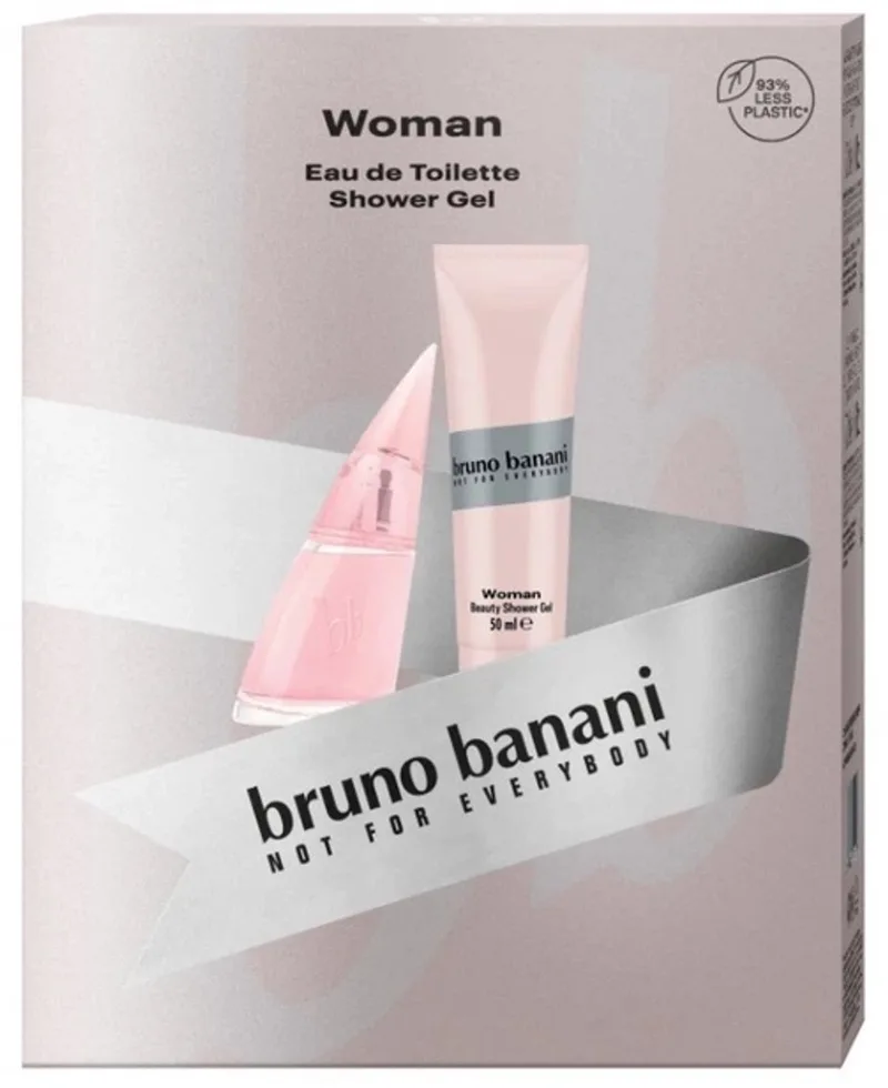 Woman Gift Set EDT Spray 30ml and Shower Gel 50ml fra Bruno Banani – produktbillede