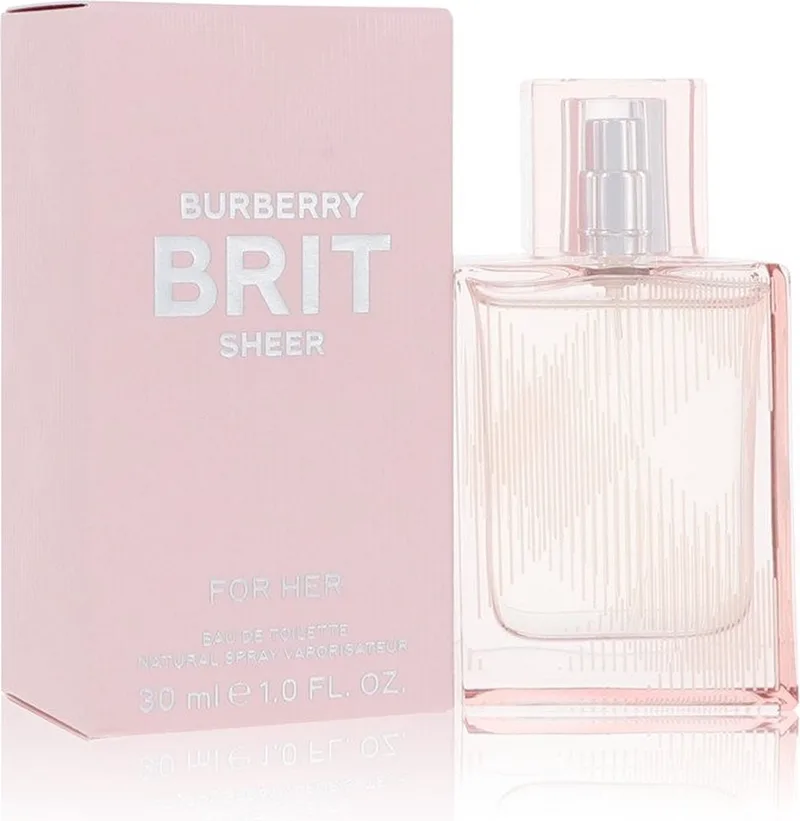 Brit Sheer - eau de toilette spray - damesparfum de Burberry en 30 ml – photo du produit