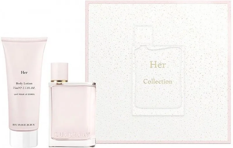 Her Giftset Eau de parfum 50 ml + Bodylotion 75 ml de Burberry – photo du produit