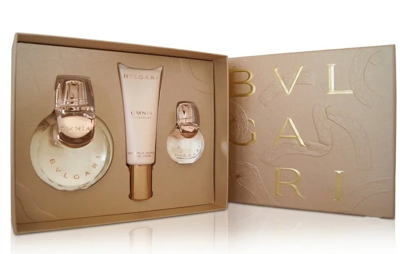 Duft-Set Bvlgari Omnia Crystalline Eau De Toilette 100ml+15ml+Hand Cream 40ml, 1-tlg. von Bvlgari – Produktfoto 1 von 2