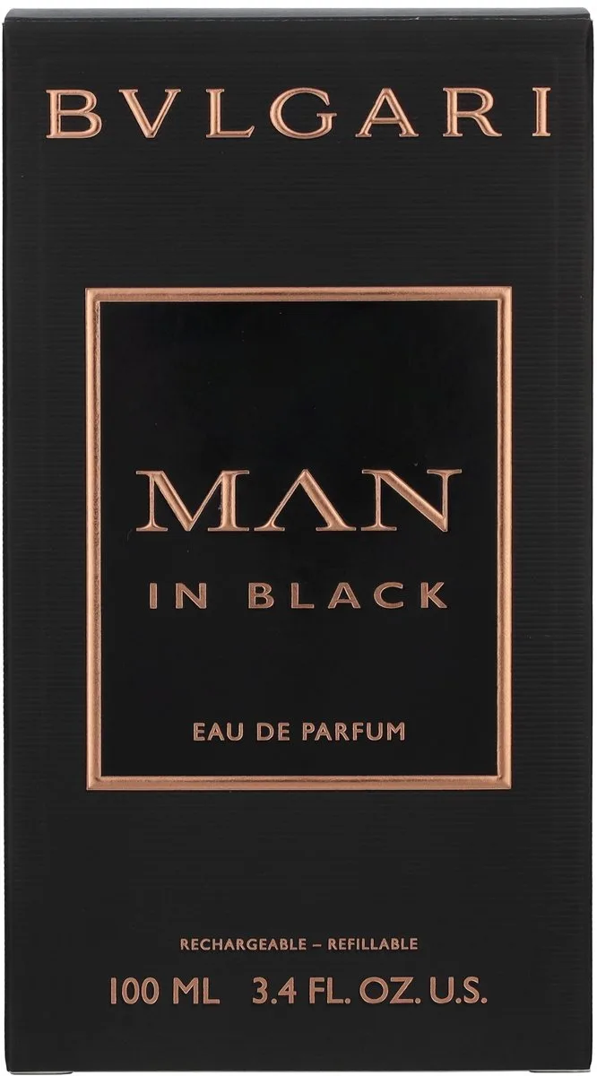 Man In Black Edp Spray de Bvlgari en 100 ml – photo du produit 1 sur 2