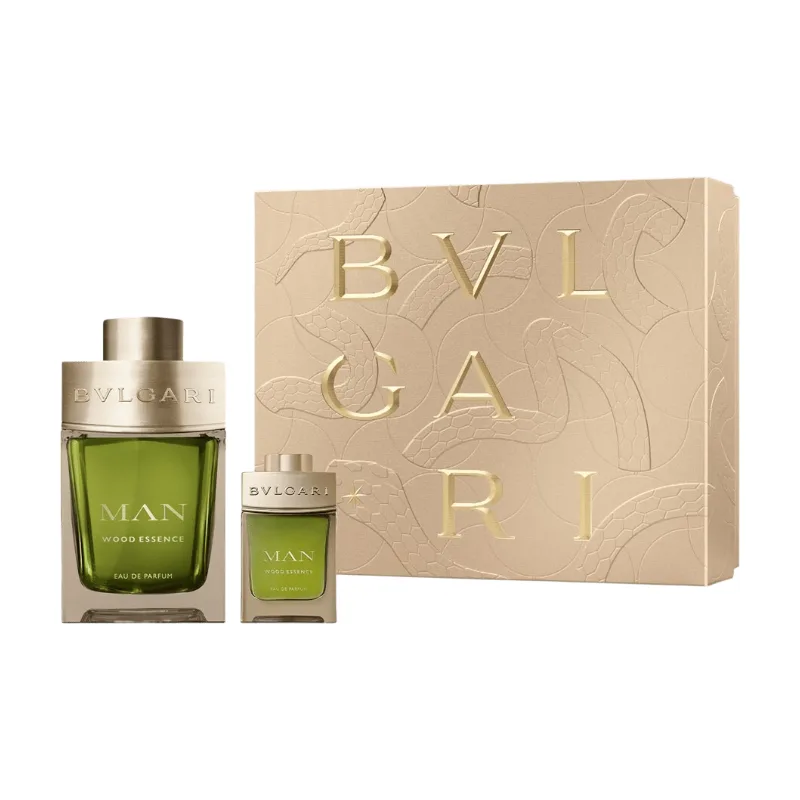 Man Wood Essence Set EDP 100 ml + EDP 15 ml fra Bvlgari – produktbillede