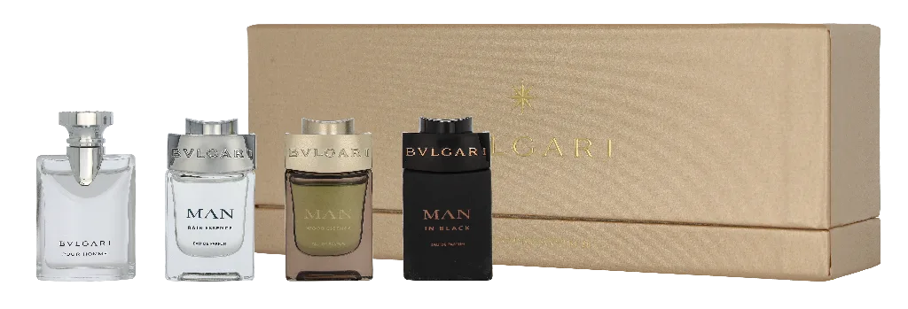 Men Miniatures Set Eau de Parfum Eau de Toilette van Bvlgari in 20 ml – productfoto