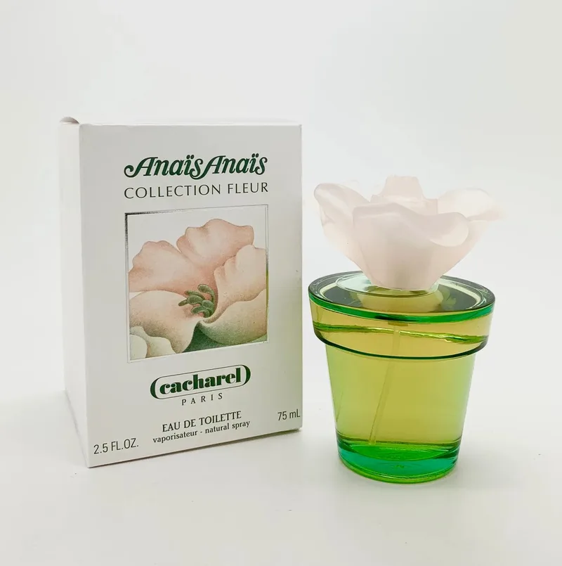 Anaïs Anaïs - Eau de Toilette spray - Vintage - echte Anais Anais - Limited Edition - Collection Fleur von Cacharel in 75 ml – Produktfoto