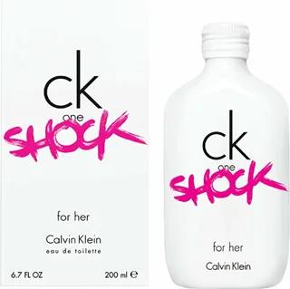 CK One Shock for Her - Damesparfum eau de toilette fra Calvin Klein i 200 ml – produktbillede 1 af 2