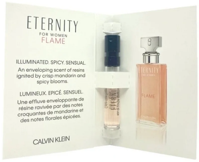 ETERNITY FLAME FOR WOMEN EDP van Calvin Klein in 1,2 ml – productfoto