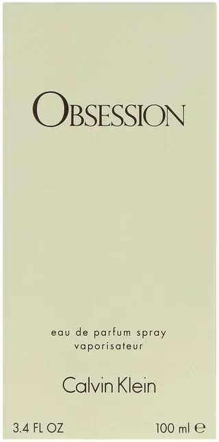 Obsession eau de parfum voor dames - Kruidige en frisse geurnoten från Calvin Klein i 100 ml – produktbild 3 av 3