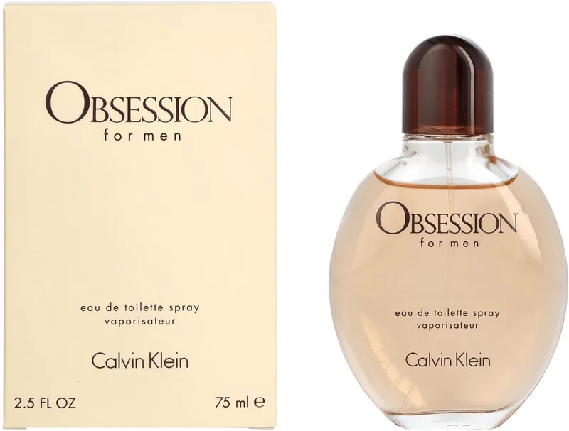 Obsession Eau De Toilette - Herenparfum by Calvin Klein in 75 ml – product photo