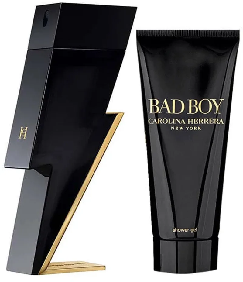 Bad Boy Cobalt - Gift Set - Eau de Pardum 100 ml - Shower Gel 100 ml - Heren von Carolina Herrera in 100 ml – Produktfoto