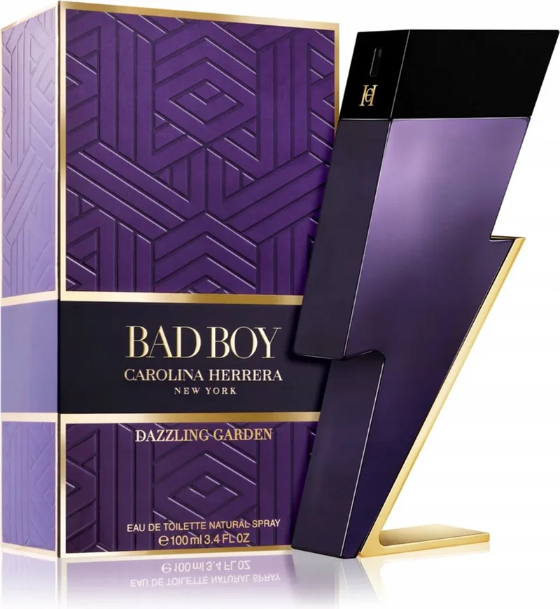BAD BOY DAZZLING GARDEN Eau de toilette collector edition fra Carolina Herrera i 100 ml – produktbillede